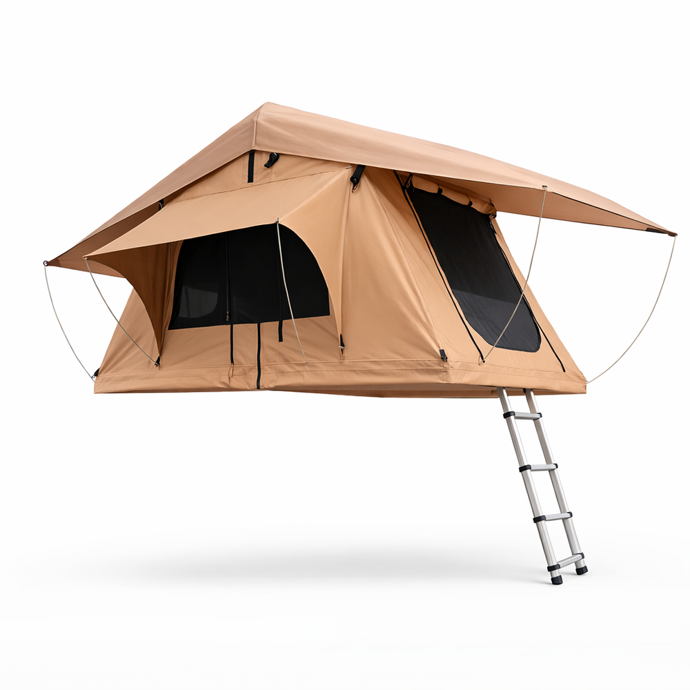 Tente de toit rigide 2 places pour SUV & 4x4 – Étanche, isolation thermique