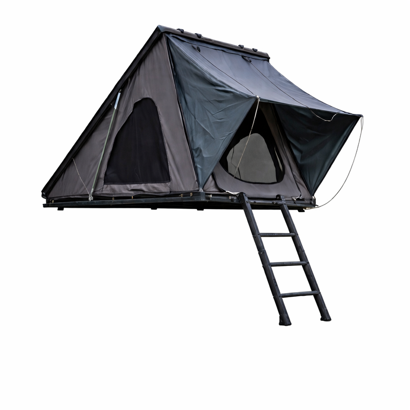 Tente de toit rigide 2 places – Coque aluminium, isolation thermique